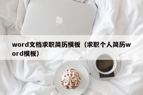 word文檔求職簡(jiǎn)歷模板（求職個(gè)人簡(jiǎn)歷word模板）