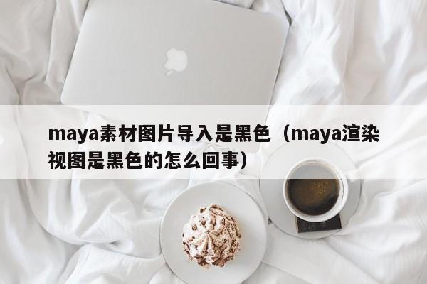 maya素材圖片導(dǎo)入是黑色（maya渲染視圖是黑色的怎么回事）