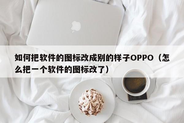 如何把軟件的圖標(biāo)改成別的樣子OPPO（怎么把一個軟件的圖標(biāo)改了）